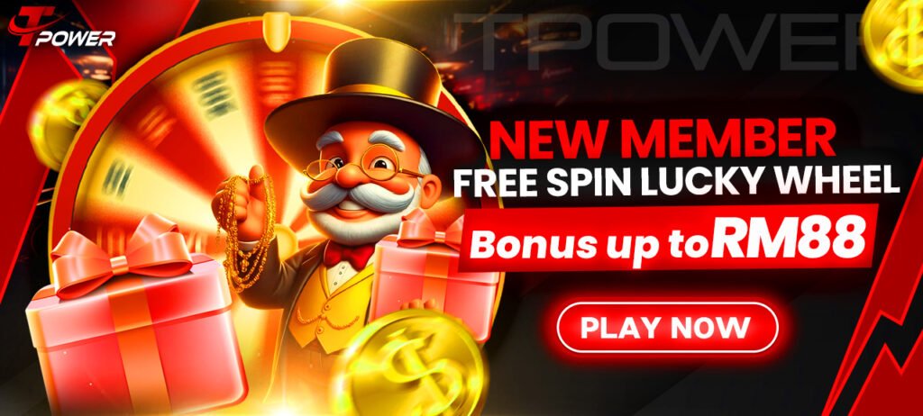 TPOWER Official 123 New Member Lucky Spin Promo